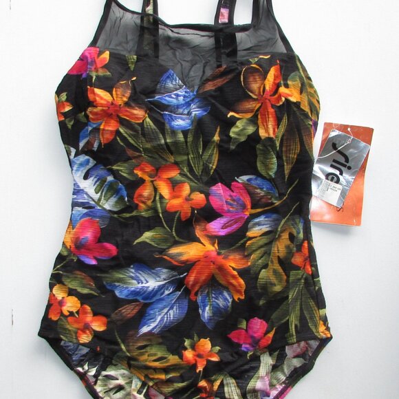 SIRENA Tummy Control 1 Piece Swimsuit - Sz 12 - NEW - Picture 8 of 9